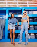 Khloe Kardashian Stuns in Denim Good American Bikini in Mirror Selfies