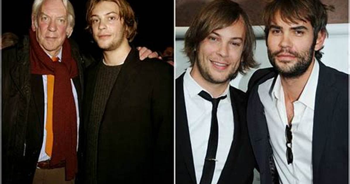 Kiefer Sutherland's Brother: a Look into the Life of Angus Sutherland