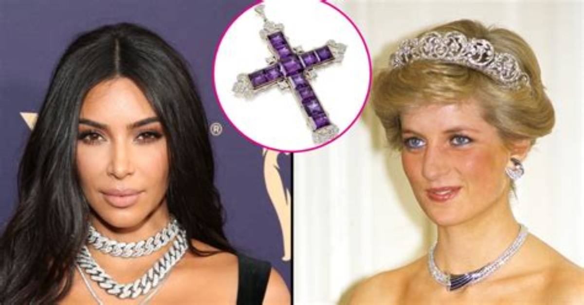 Kim Kardashian Buys Princess Diana’s Diamond Cross Necklace: Photos – Hollywood Life