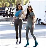 Kim Kardashian Rivals Sister Kylie Jenner with Plump Lips in New Skims Promo Pics