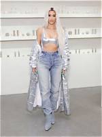 Kim Kardashian Sizzles in Silver Bodysuit at Kendall Jenner’s 818 Party After Pete Davidson Split