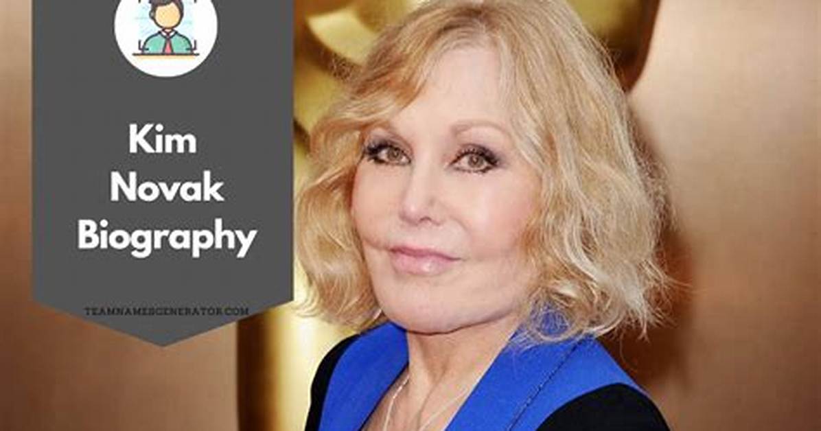 Kim Novak Net Worth, Income, Salary, Earnings, Biography