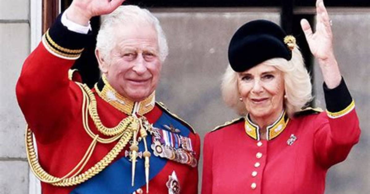 King Charles Arrives on Horseback for First Trooping Colour: Photos – Hollywood Life