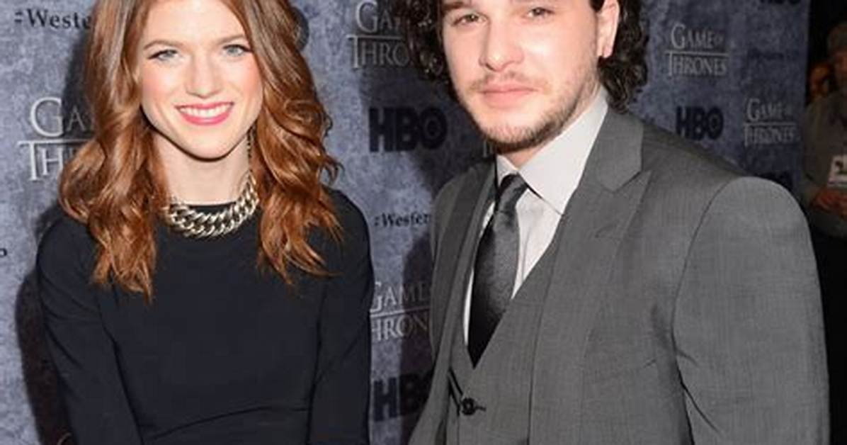 Kit Harington & Rose Leslie’s 8 Cutest Couple Pics of All-Time: ‘Got’ Premiere & More
