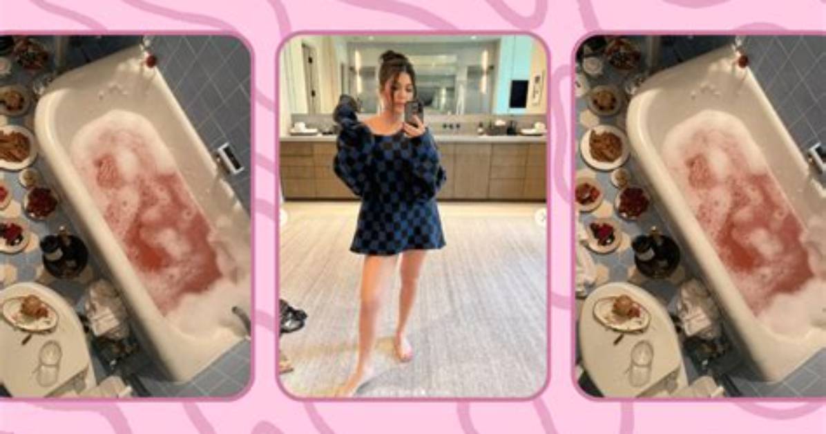 Kourtney Kardashian in Bubble Bath Shared by Travis Barker: Photos – Hollywood Life