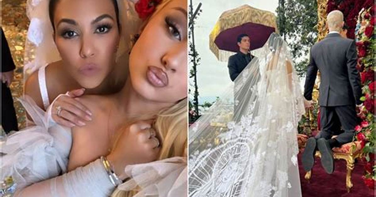Kourtney Kardashian Reveals New Wedding Photos on Mj’s Birthday – Hollywood Life