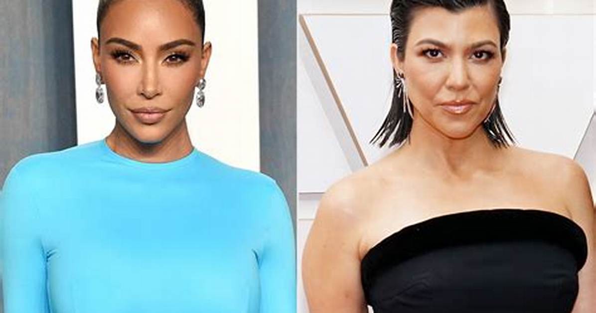 Kourtney Vs. Kim Kardashian: Who Wore the Same High-Rise Leggings & Workout Jacket Better?