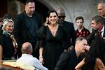 Kris Jenner, 65, Is All Smiles in Leather Pants & Sheer Shirt for Date Night with Corey Gamble