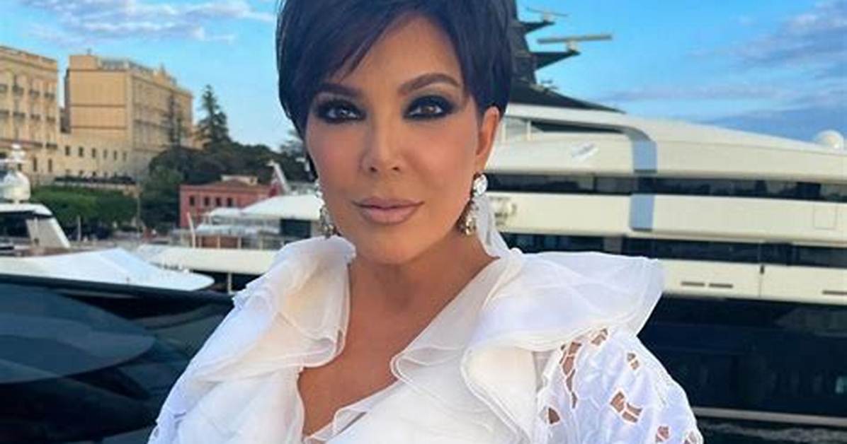 Kris Jenner’s Sheer Skims Dress on Yacht: Photo – Hollywood Life