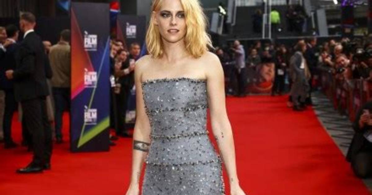 Kristen Stewart Stuns in Strapless, Sequined Dress at ‘Spencer’ Premiere — Photos