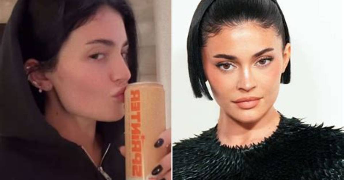 Kylie Jenner Goes Shopping Make-up Free in Sweatpants & Hoodie After Being Linked to Drake