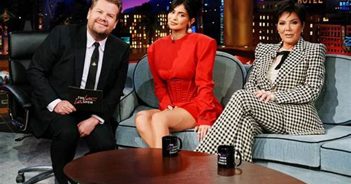 Kylie Jenner & Kris’ James Corden Interview: Video – Hollywood Life