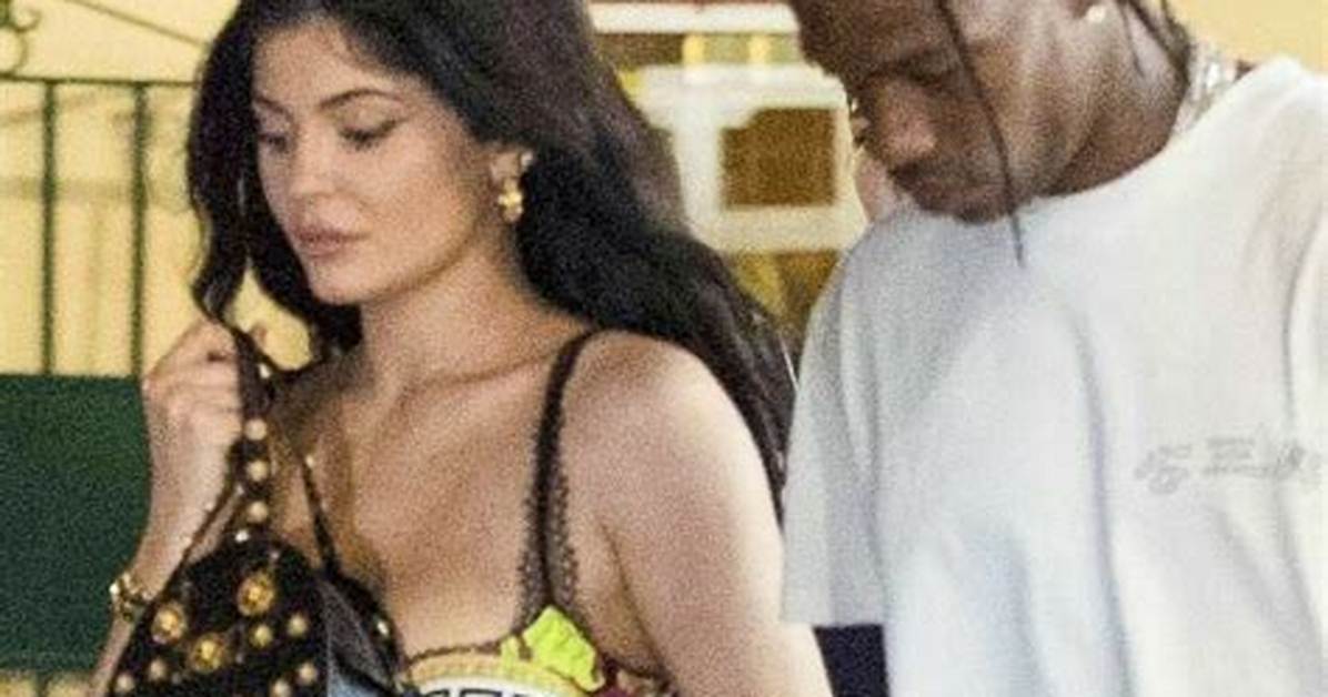 Kylie Jenner Snuggles up to Travis Scott at Mom Kris’ Birthday: Rare Photo