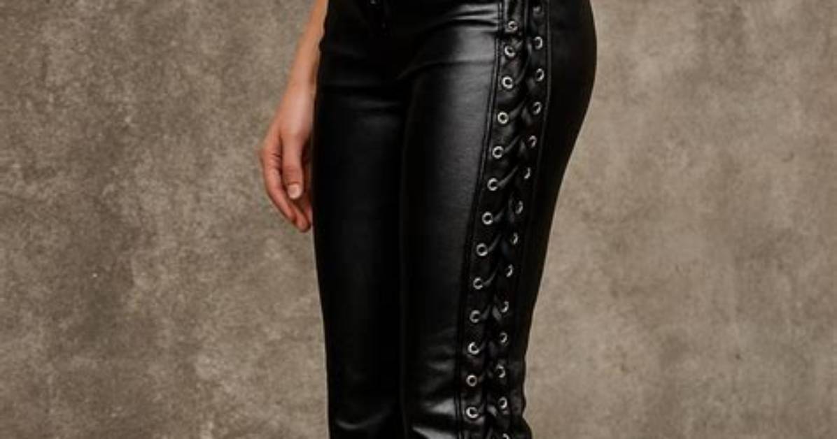 Lace-up Leather Pants — How You Can Rock the Sexy Trend Like Kylie Jenner