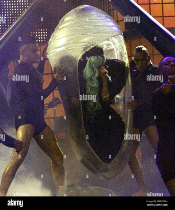 Lady Gaga Arrives in an Egg & 8 More Shocking Grammys Moments