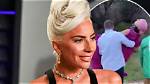 Lady Gaga Carried to Photoshoot in Elaborate Pink Gown — See Video – Hollywood Life