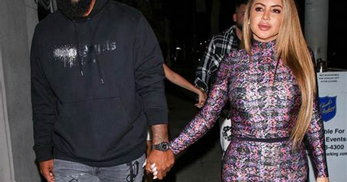 Larsa Pippen, 48, & Marcus Jordan, 32, Hold Hands on Date Night After She Says They’re Friends