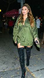 Larsa Pippen Rocks Thigh-High Boots & Little Black Dress — Sexy Pic – Hollywood Life