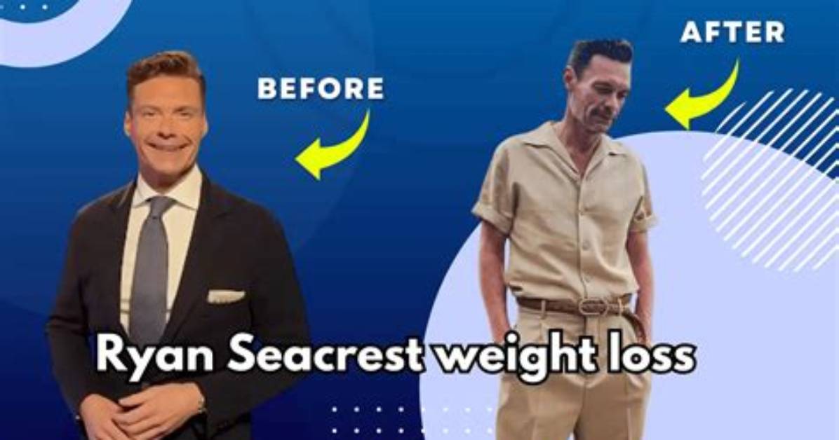 Learn About Ryan Seacrest Weight Loss Journey with Before and After Photos
