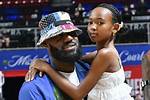 Lebron James’ Daughter Zhuri Takes Pictures at Basketball Game – Hollywood Life