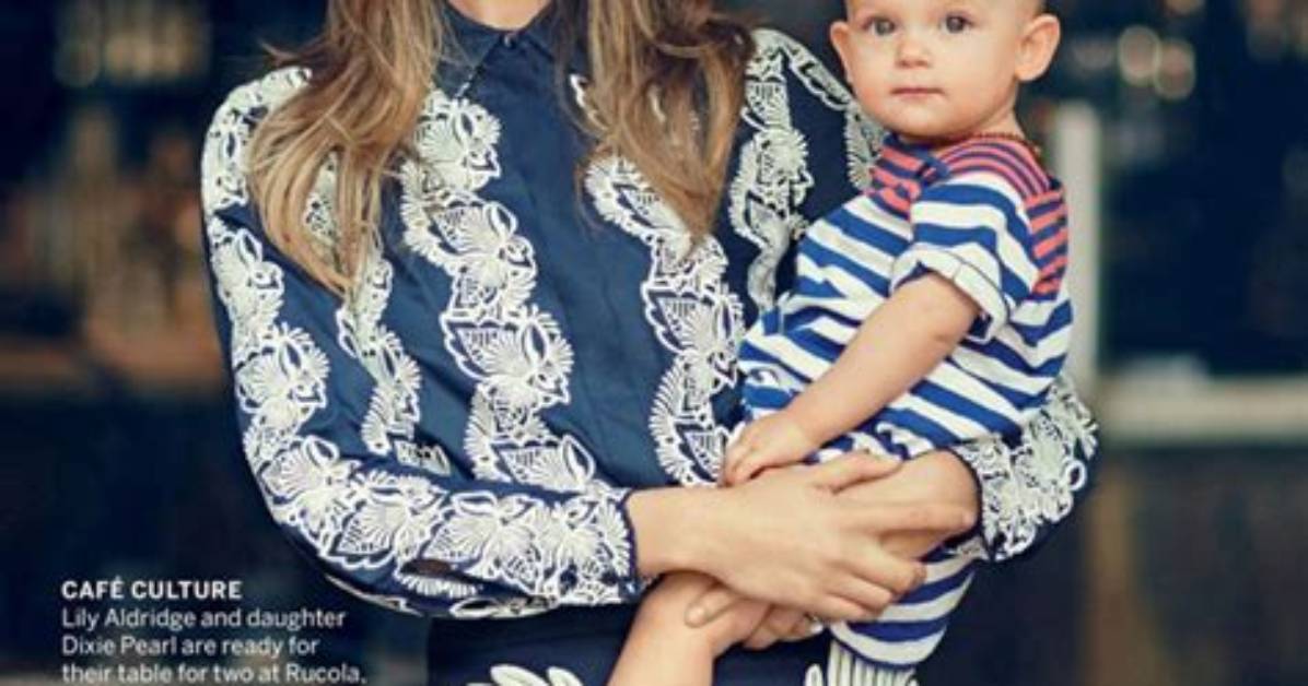 Lily Aldridge’s Daughter Dixie Makes Her Modeling Debut in ‘Vogue’