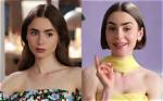 Lily Collins Loses It After ‘Emily in Paris’ Billboard Is Defaced to Make Her Look Like Demonic Clown — Photo