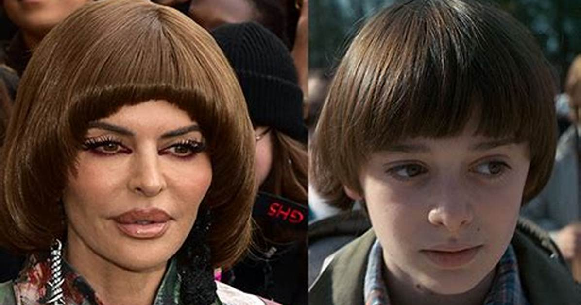 Lisa Rinna Channels Stranger Things’ Will Byers with Bowl Cut: Photos – Hollywood Life