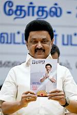 M. K. Stalin Biography: Education, Age, Parents, Net Worth, Party, Wife, Children, Religion, Twitter, Contact, House, Images