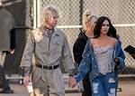 Machine Gun Kelly Fans Think Megan Fox Is Checking Him out as He Undresses in New Video — Watch