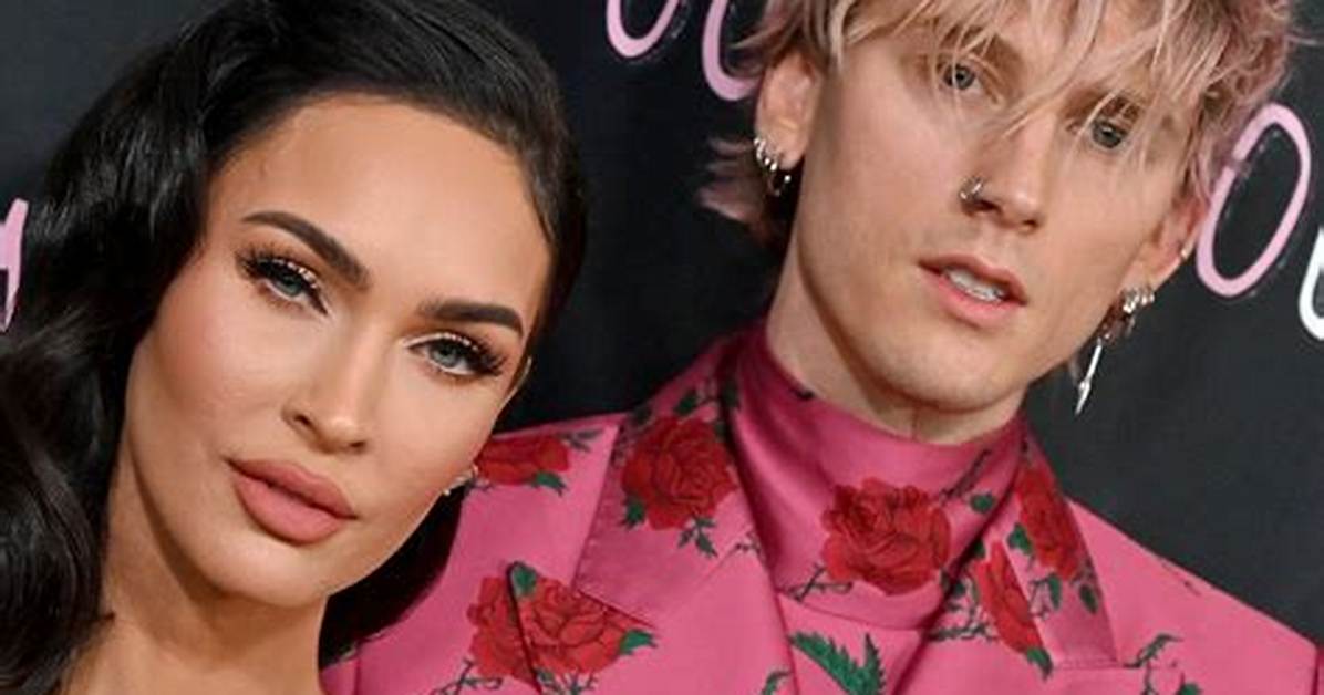 Machine Gun Kelly Snuggles Megan Fox Close at Outdoor Graduation Ceremony — See Pics