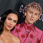 Machine Gun Kelly Snuggles Megan Fox Close at Outdoor Graduation Ceremony — See Pics