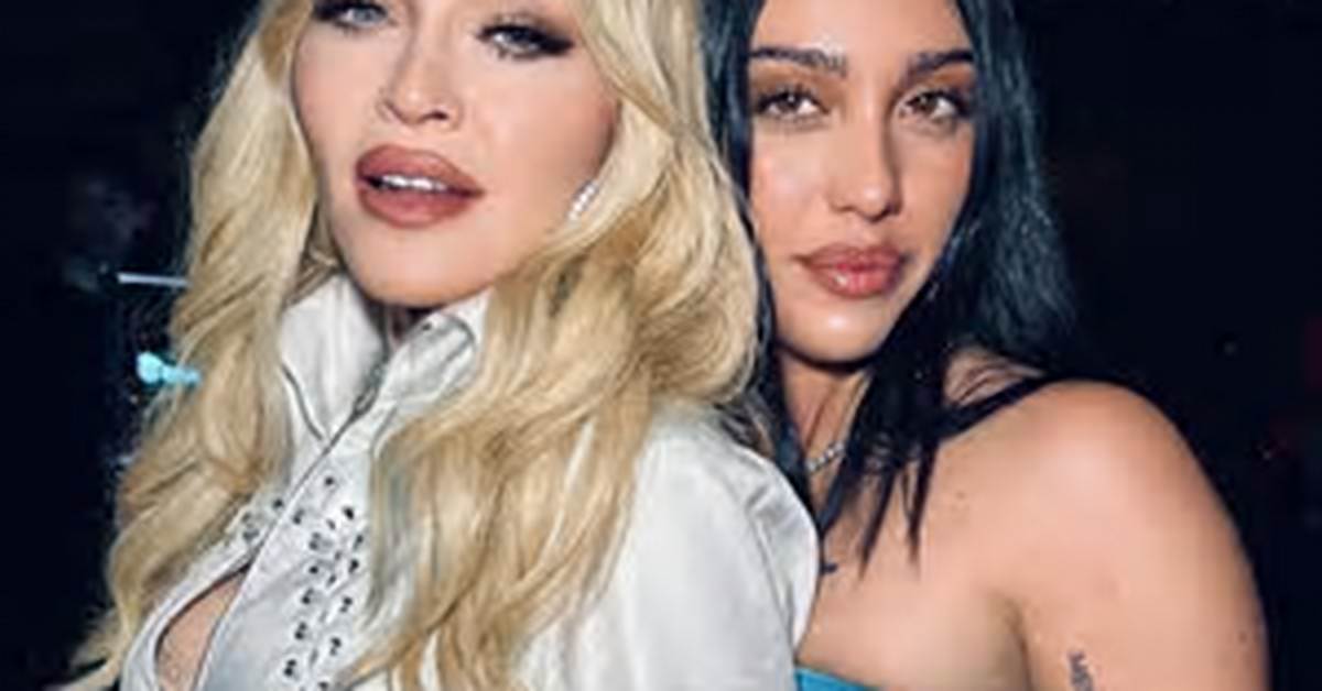 Madonna’s Daughter Lourdes Leon, 25, Shows off Backside in Sheer Dress with Sexy Cutouts