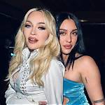 Madonna’s Daughter Lourdes Leon, 25, Shows off Backside in Sheer Dress with Sexy Cutouts