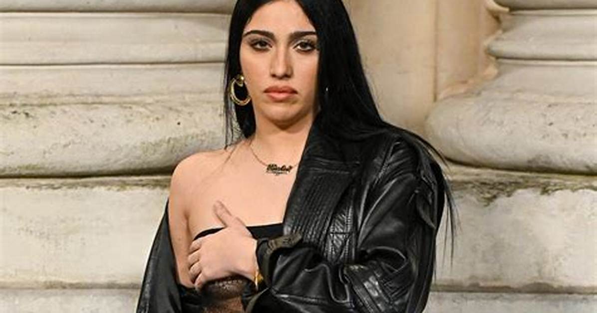 Madonna’s Daughter Lourdes Leon Rocks Crop Halter Top in Swarovski Campaign Photo