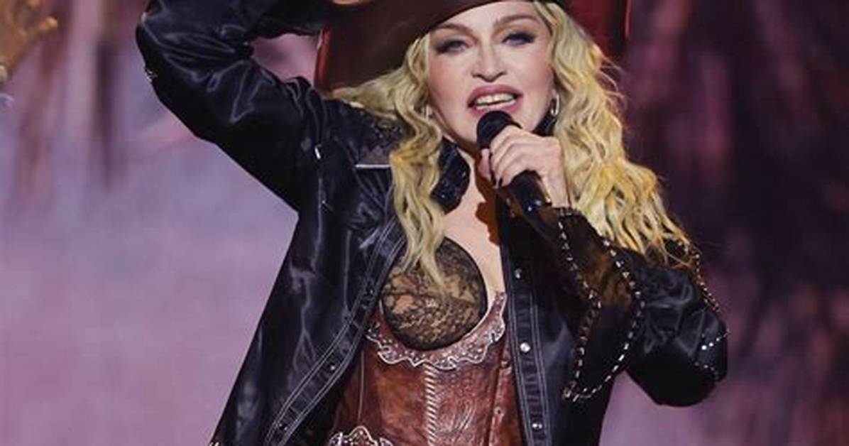 Madonna Stuns in Leather Bra as She Teases a ‘Re-Invention’: Pics – Hollywood Life