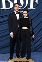 Maisie Williams & Bf Reuben Selby Hit the Runway in Matching Outfits for Gcds Fashion Show