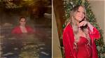 Mariah Carey Gets in Hot Tub in Sparkling Red Dress to Celebrate 2024 – Hollywood Life