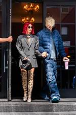 Megan Fox & Machine Gun Kelly Wear Oversized Coats for Date Night – Hollywood Life