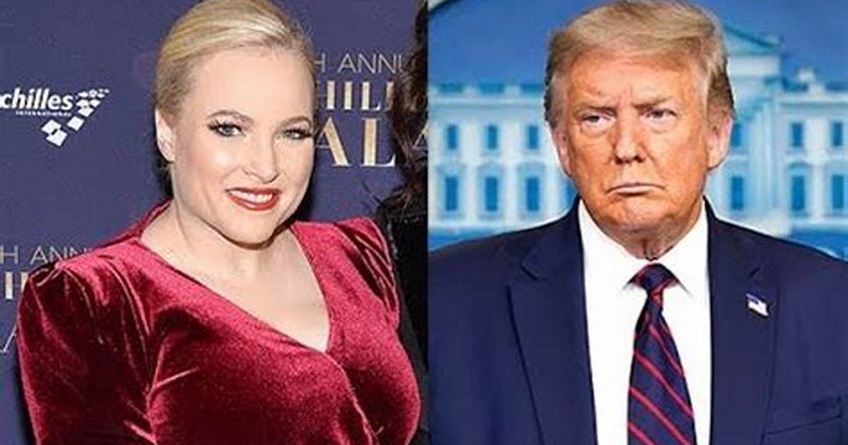 Meghan Mccain Wonders If Trump ‘Signaling Something’ to Ghislaine Maxwell During Press Event