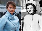 Melania Trump V. Jackie Kennedy’s Inauguration Day Outfit — Baby Blue Showdown – Hollywood Life