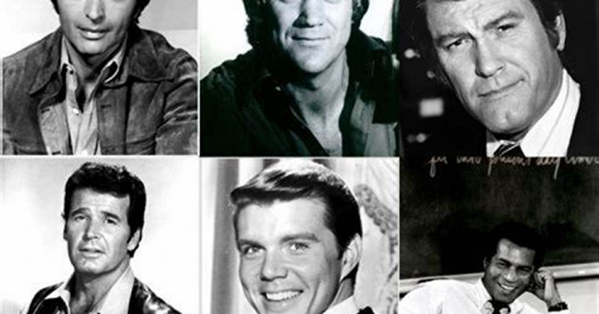 Memorable 70S: the Golden Era of Male Stars