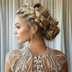 Mesmerizing Masterpieces: Intricate Crown Braid and Chignon Creations