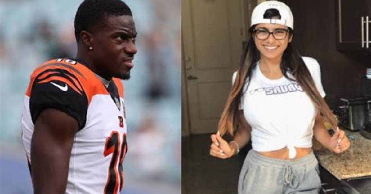 Mia Khalifa Goes off on Aj Green for Punching Jalen Ramsey During Nfl Game