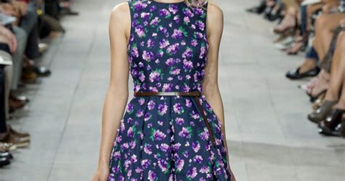Michael Kors Runway Pictures: Spring 2015 Fashion Week