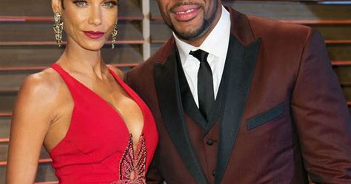 Michael Strahan and Nicole Murphy
