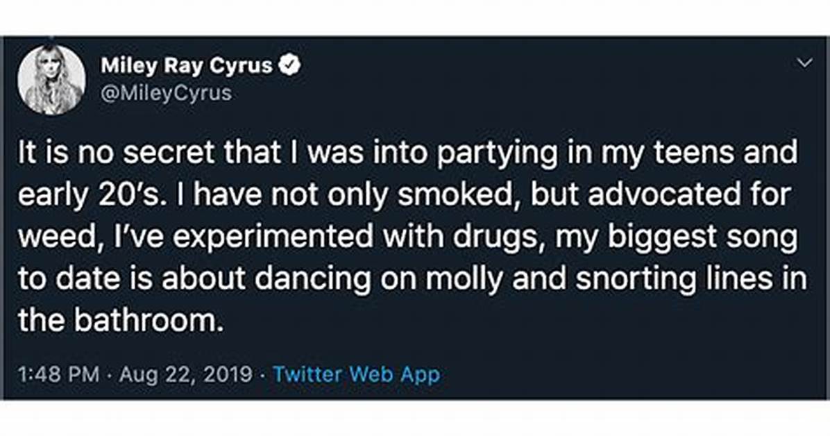Miley Cyrus Anorexic? — Tweets Point to Possible Eating Disorder – Hollywood Life