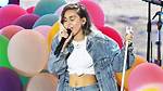 Miley Cyrus Rocks Daisy Dukes for Super Bowl Tailgate Show Soundcheck — Pics