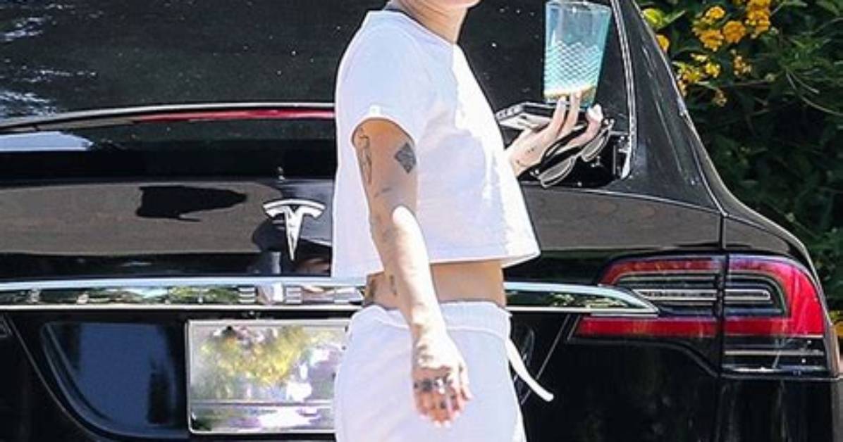 Miley Cyrus Rocks White Crop Top in New Video from Her ‘Pre-Game Turn Up’ Before Super Bowl