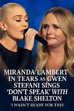 Miranda Lambert ‘Envious’ of Gwen Stefani & Blake Shelton’s Pcas Date — She ‘Misses’ Him