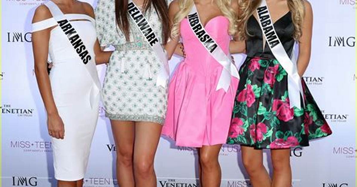 Miss Teen Usa 2016 Contestants — Pics